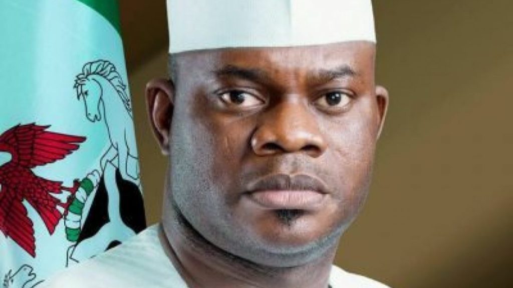 President Buhari felicitate with Kogi Gov. Yahaya Bello at 45