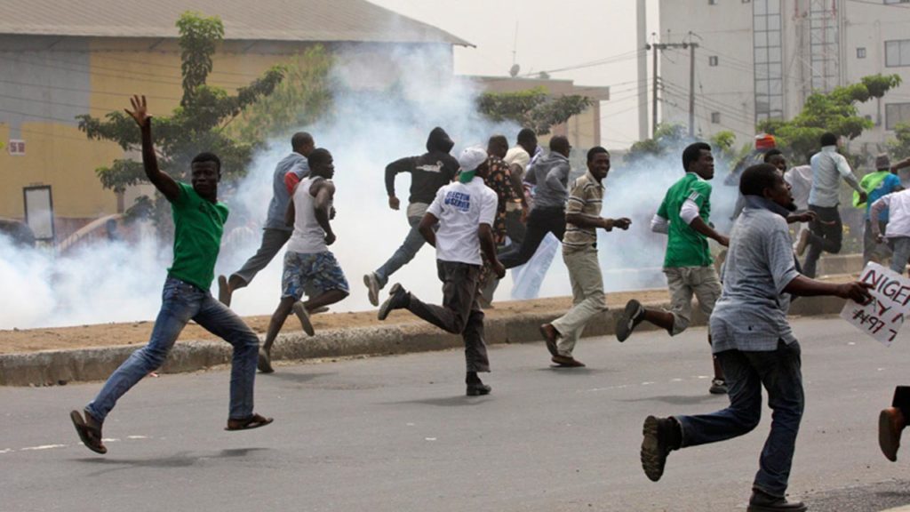 Supreme Court Judgement: Suspected touts disrupt PDP protests in Abuja