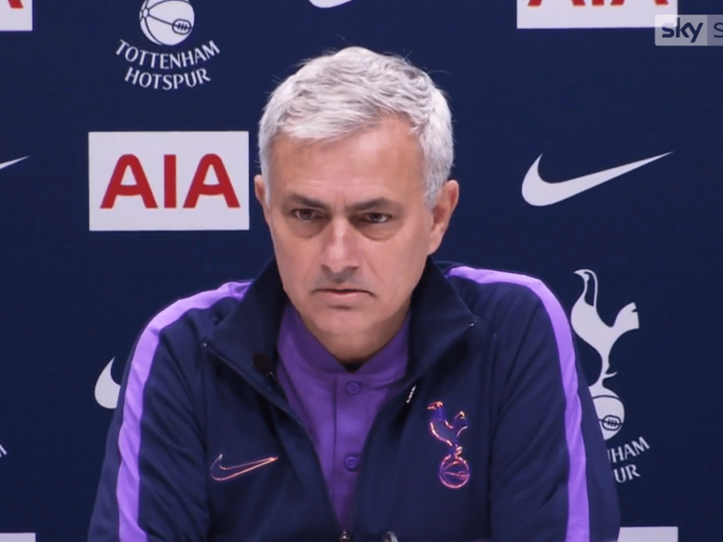 EPL: Mourinho speaks on buying new striker after Tottenham failed to beat Watford