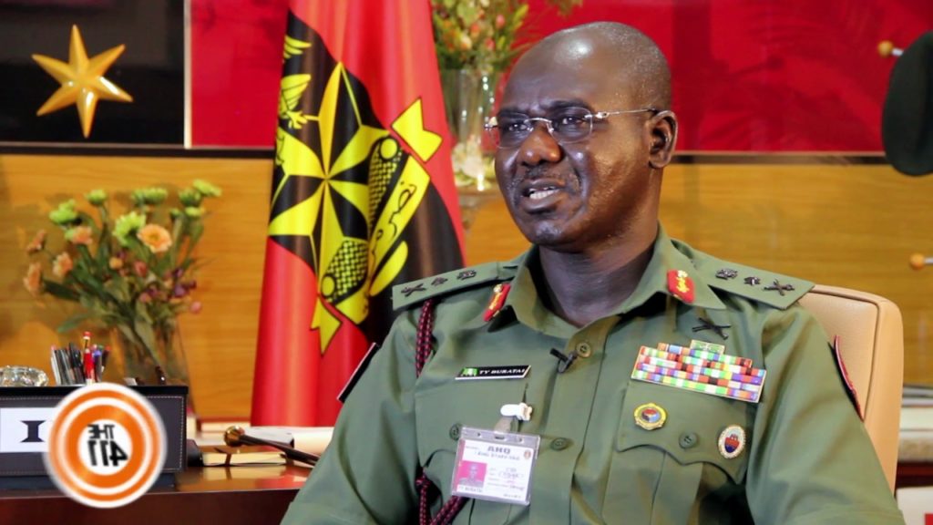 I don’t believe in dialogue with bandits – Army Chief Buratai