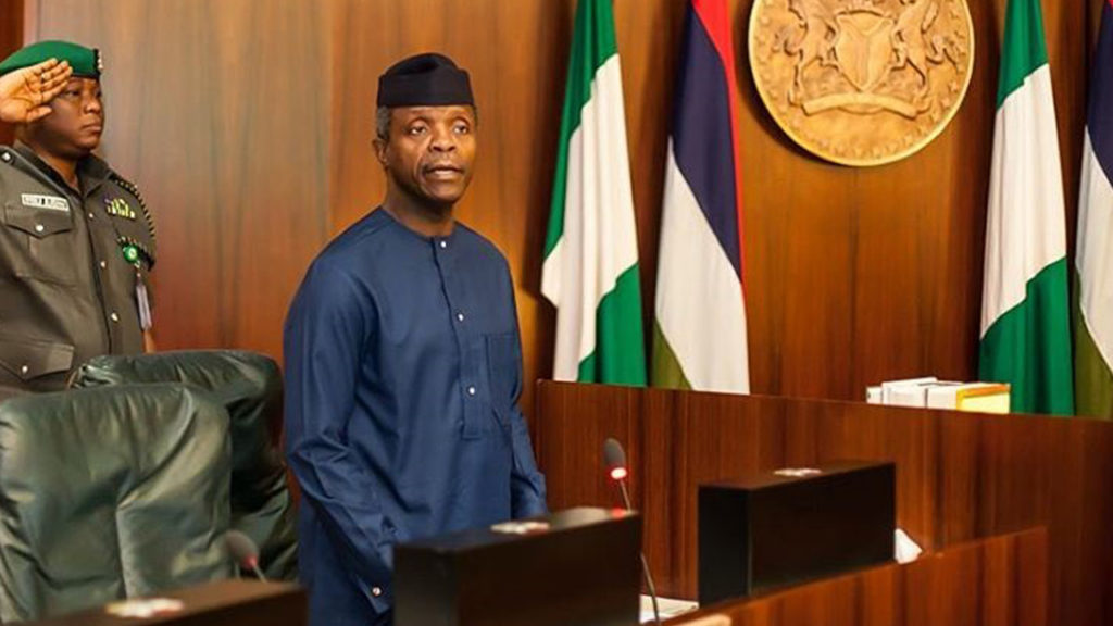 Osinbajo, IGP, NSA meet in Aso Rock