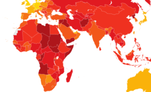 Image result for Nigeria slips down in global corruption ranking,