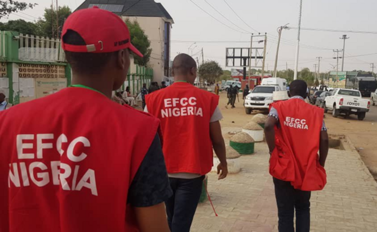 #Protest: Heavy Security Mounts EFCC Lagos Office Over Protest Fears