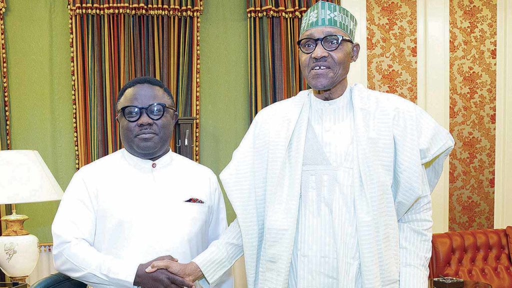 Gov. Ayade visits Buhari, makes demands