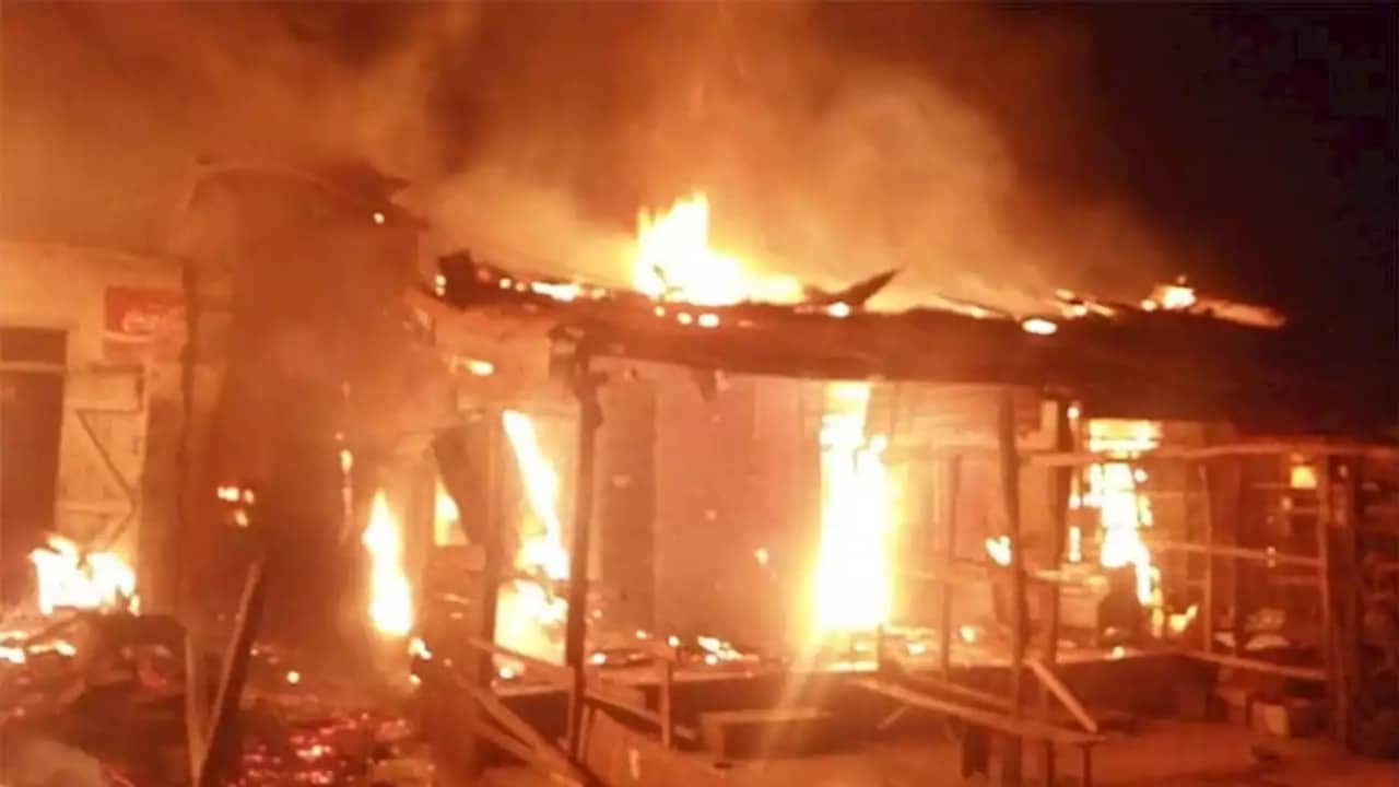 #PlateauMassacre: Angry Women Burn Down Bokkos Traditional Ruler’s House