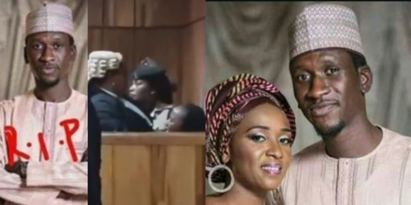 Moment Maryam Sanda and her mother broke down in tears after she was sentenced to death for stabbing her husband (video)