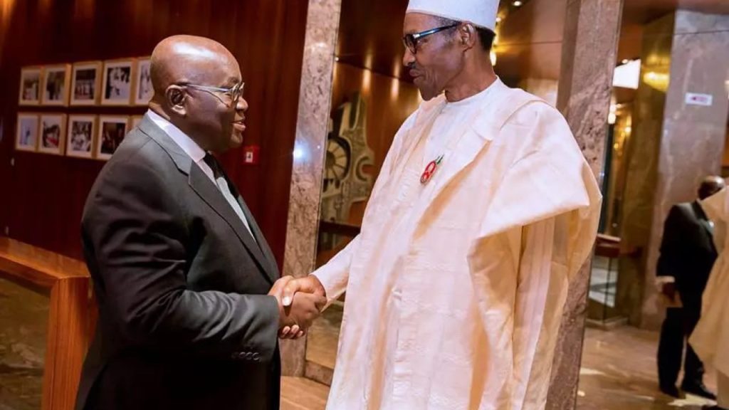 Border Closure: Details of Buhari, Akufo-Addo meeting in London emerge