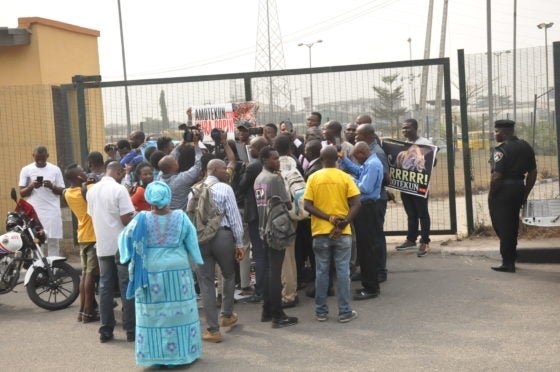 Amotekun: Protest in Lagos over security outfit Buhari govt declared illegal