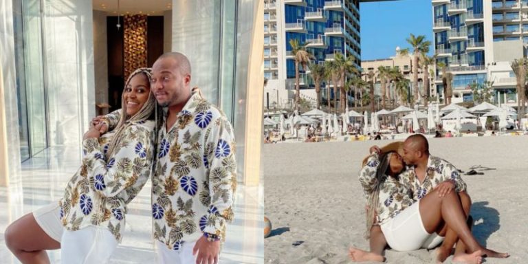 Chizzy Alichi flaunts baby bump 3 weeks after wedding, shares photos from her honeymoon