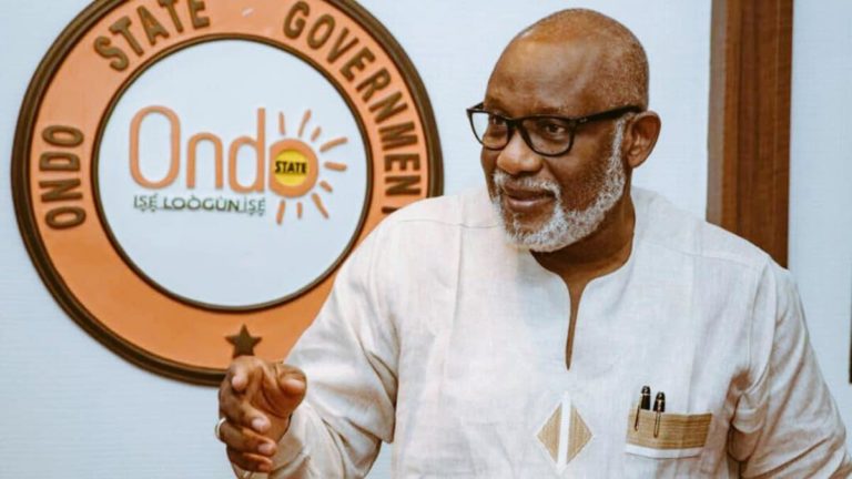 My Husband Drank A Concoction From His Female Aide, Now He Is Sick — Akeredolu’s Wife Cries Out