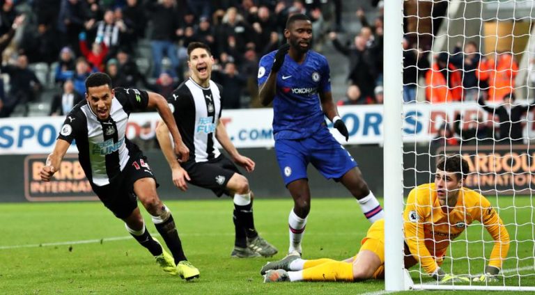 Chelsea rocks as Hayden’s late strike lifts Newcastle