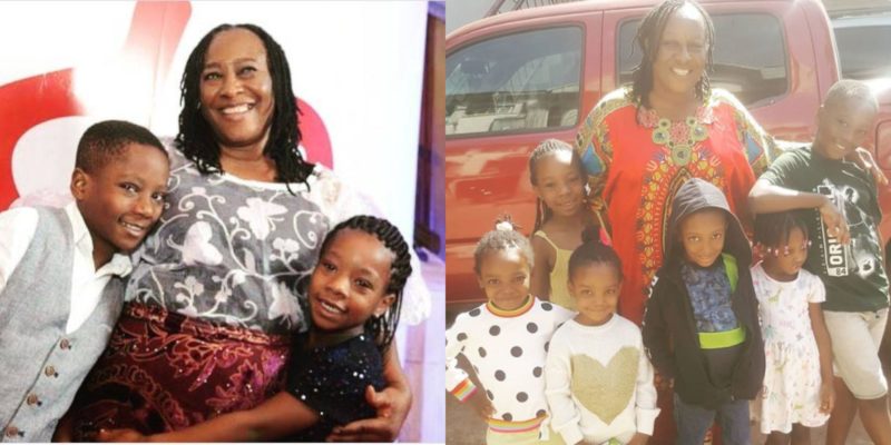 Patience Ozokwo shows off her beautiful grandchildren (Photos)