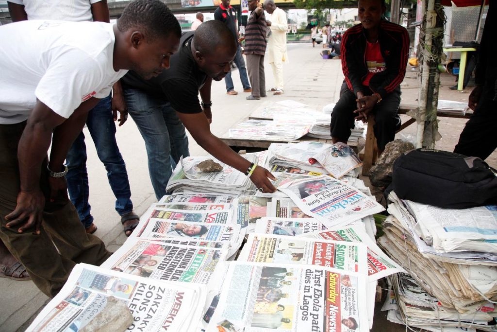 Nigerian newspaper: 10 things you need to know this Saturday morning