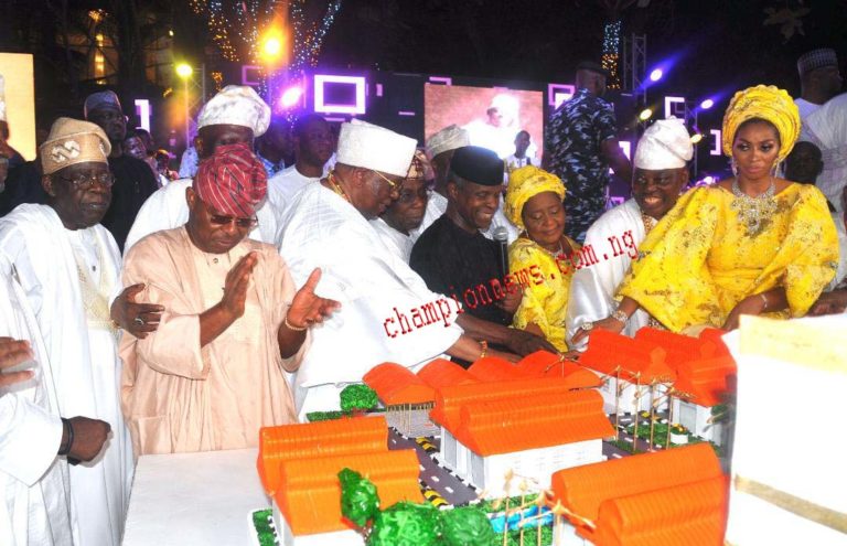 Chairman  Eleganza Group of Companies Chief Akanni Rasak Okoya birthday celebration at 80