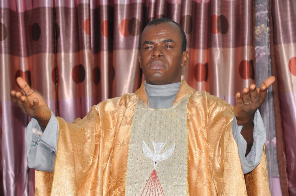 I never said, Diri will vacate office after 2 months – Fr Mbaka