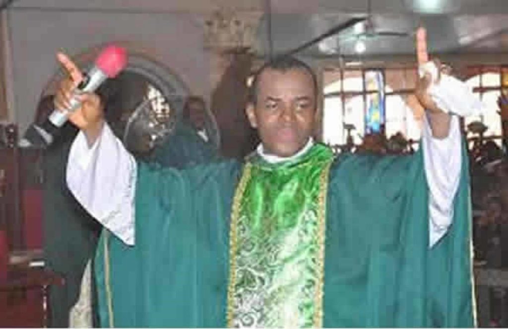 Imo: Fr. Mbaka speaks on ‘collecting money’ from APC, makes revelations about Jonathan