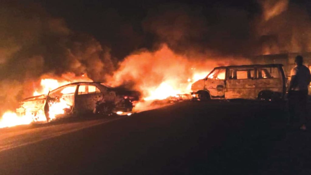 One dies, two injured, four vehicles burnt in Awka tanker explosion