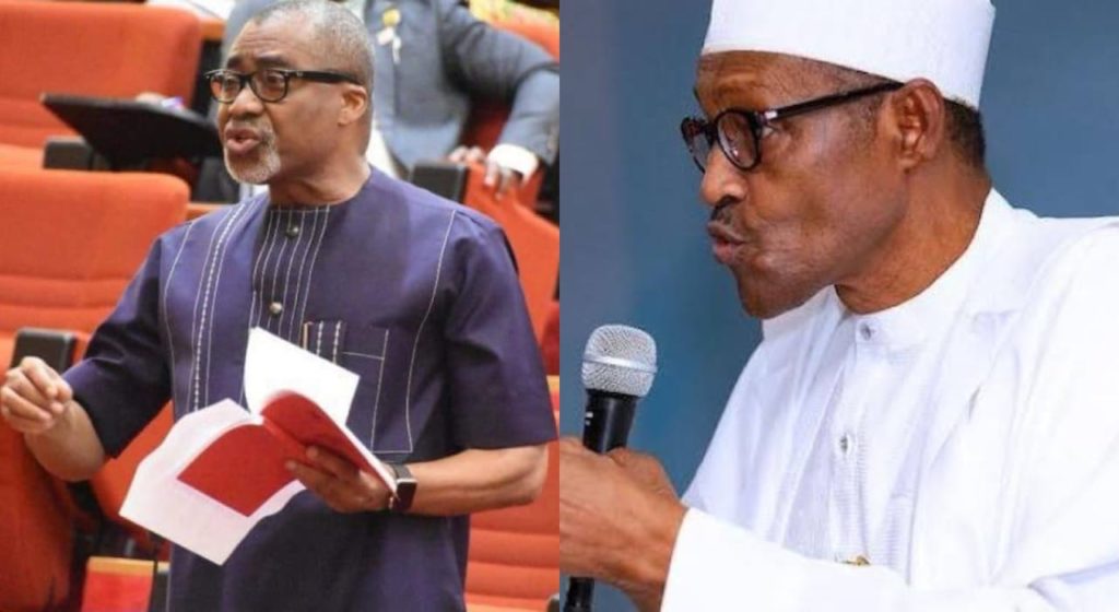 Abaribe vs Buhari: How Nigerians reacted to call for President’s resignation by Senate minority leader