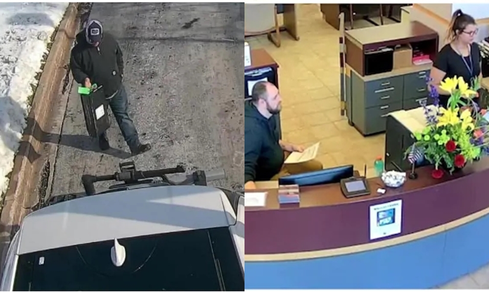 Moment honest man finds N9.7m cash outside a bank and takes it inside bank to return it