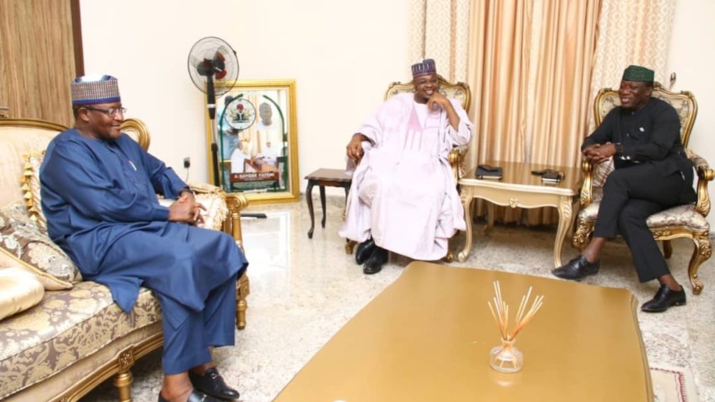 Pantami, NCC’s Danbatta meet Fayemi over Right of Way [PHOTOS]