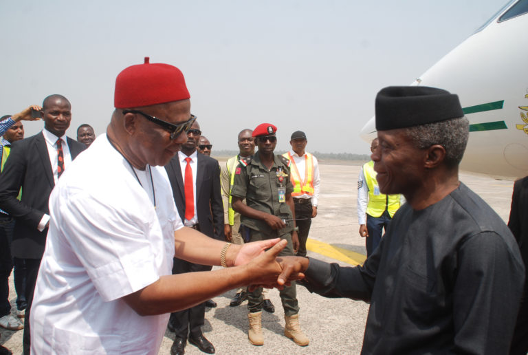 Vice President Yemi Osinbajo visits Imo