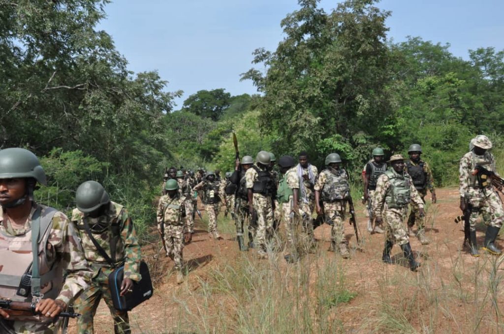 Troops raid bandits’ hideout in Benue, kill one, recover arms