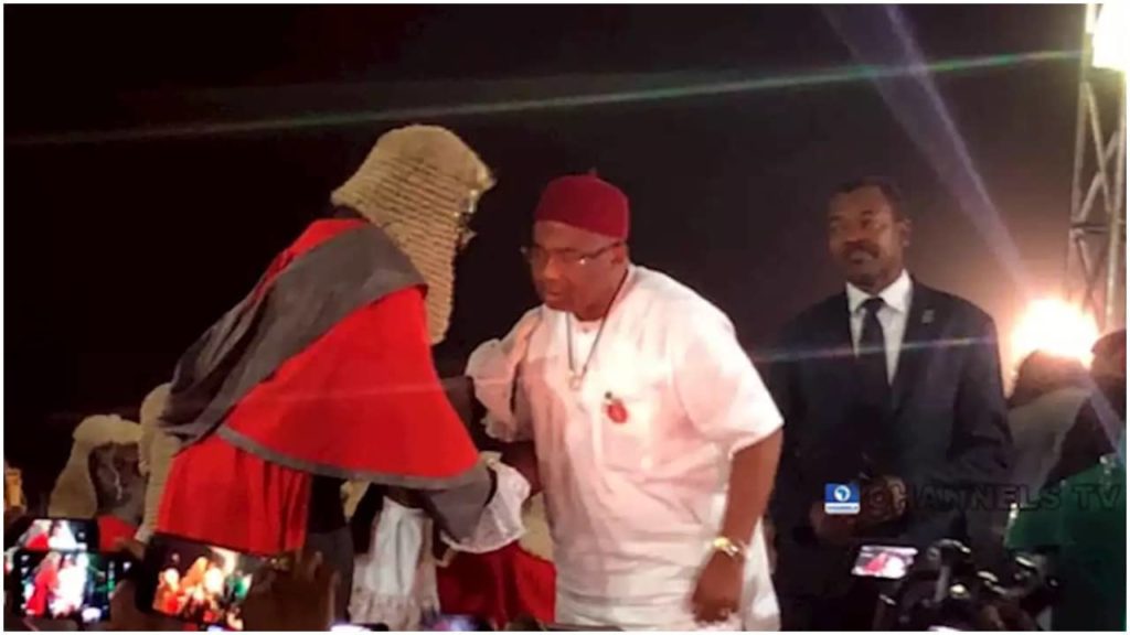 Senator Hope Uzodinma sworn-in as Imo Governor