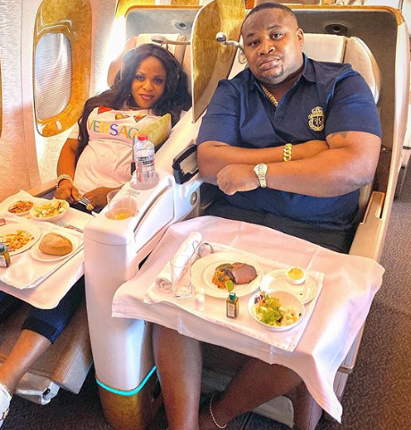 Cubana announces his wife's pregnancy, flies her to Dubai for her birthday & London for medical checkup (Video)