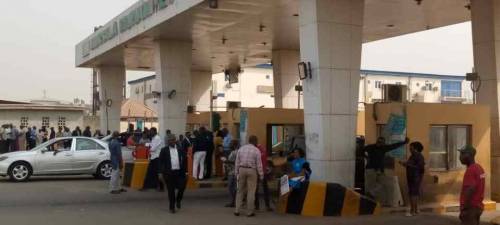 Image result for Military, Police take over Lagos Airport access gate plaza