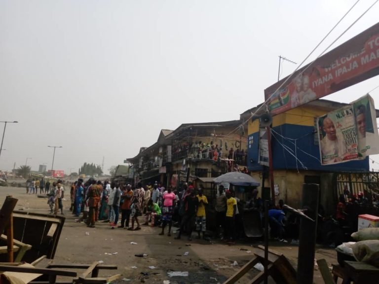 Okada / Tricyclists ban: Iyana-Ipaja boils as Okada dealers, riders, miscreants clash with police | @iBrandTV