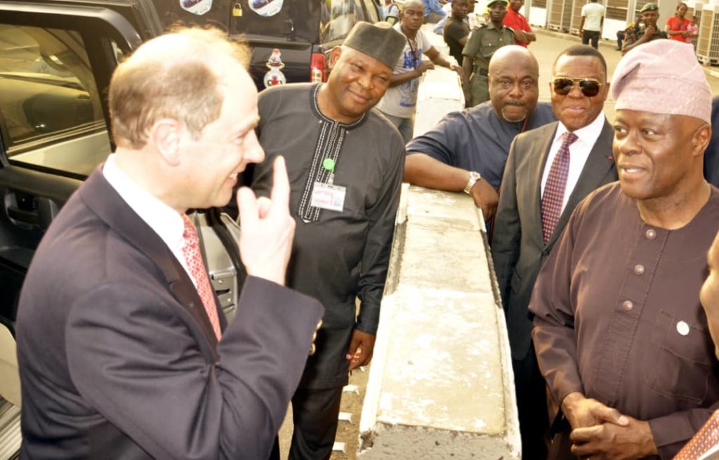 PHOTOSTORY: ARRIVAL OF PRINCE CHARLES AT THE MURTALA MOHAMMED AIRPORT.