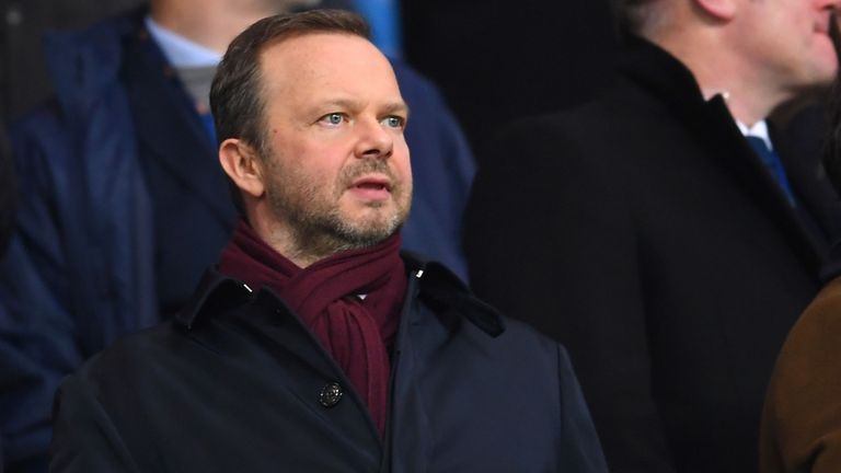 Ed Woodward took over as executive vice-chairman of Manchester United in 2012