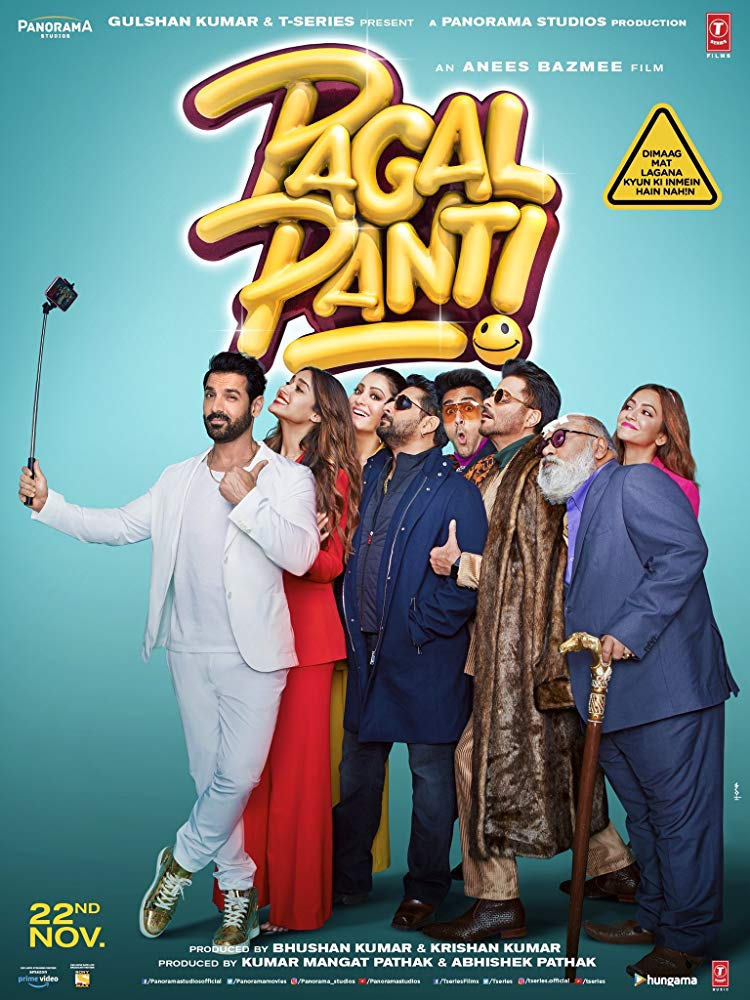 Image result for PagalPanti !! New Hindi Movie | Latest Hindi Movie| PAGALPANTI 2019