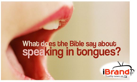 speaking in tongues