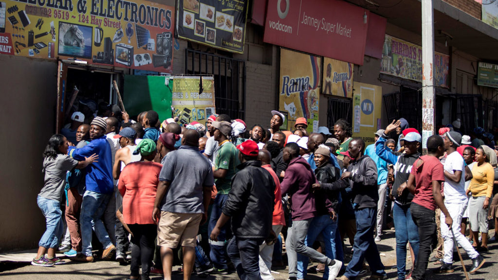 Scores arrested in South Africa looting, anti-foreigner protests ...