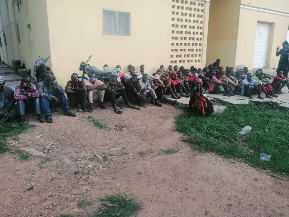 NSCDC arrests 70 travellers flouting interstate movement restrictions