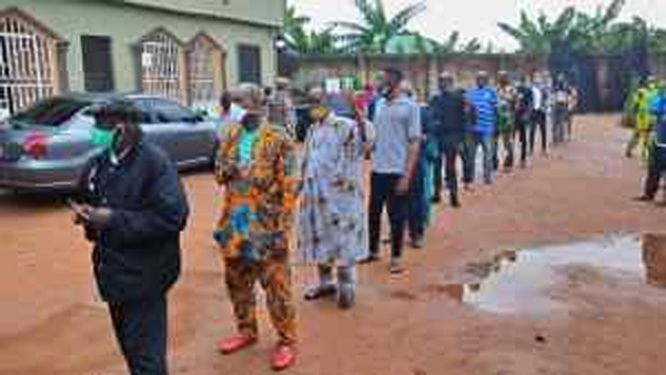 Breaking: APC Edo commences Primary elections as mammoth crowd grease exercise