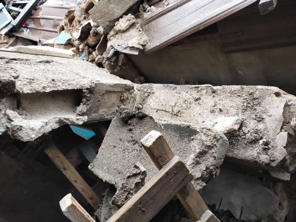 Just In: Many escape death as another building collapses in Lagos