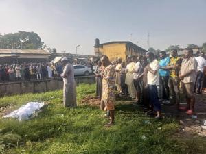 19-year-old flood victim buried near Canal at Surulere, Lagos