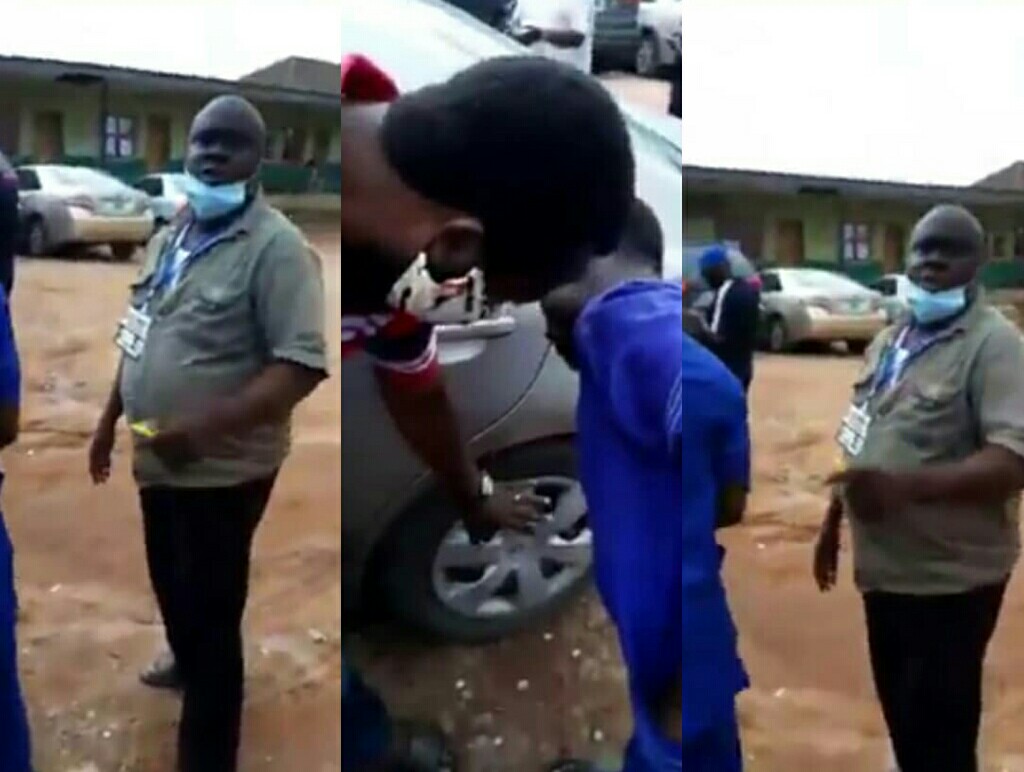 Police arrest Ogun council official assaulting woman over N15,000 in viral video
