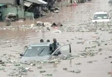 Following the heavy downpour on Tuesday in Ibadan, Oyo State capital, properties worth millions of nairas have been destroyed