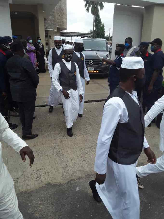 Just In: Abiola Ajimobi buried amid tight security