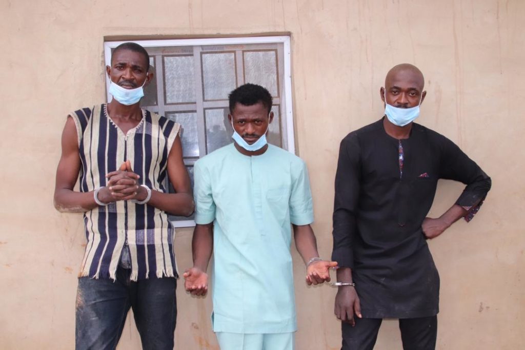 3 brothers arrested for Kidnap, killing mother with 5 Children in Abuja