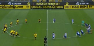Borussi Dortmund, Hertha Berlin players kneel in tribute to George Floyd