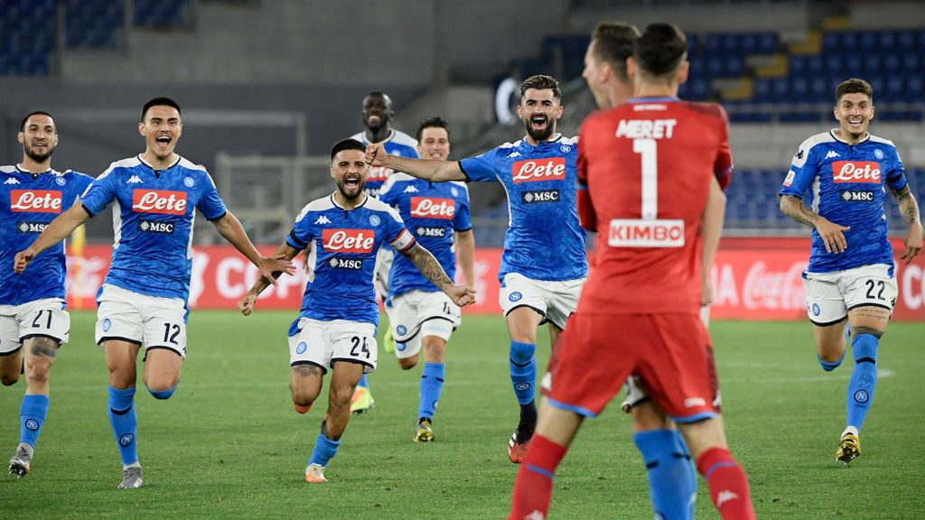 Napoli wins Coppa Italia after defeating Juventus on penalties