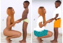 Ghanaian actress who went nude to celebrate son's birthday says...