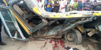 Two die, three injured as truck runs into commercial bus in Lagos