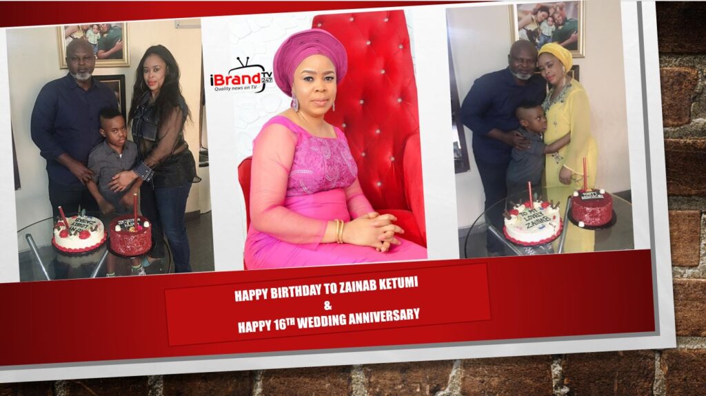Momoh celebrate 14th wedding anniversary, as Wife marks birthday