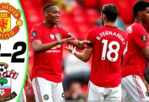 Manchester United vs Southampton 2-2 - All Goals & Highlights ...