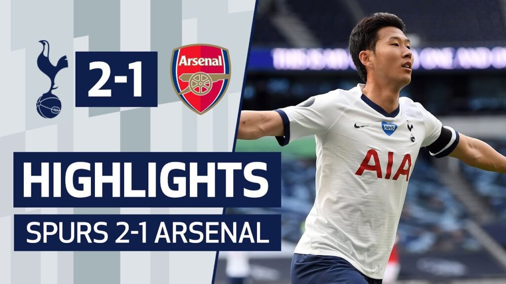 HIGHLIGHTS | SPURS 2-1 ARSENAL | SON & ALDERWEIRELD SEAL DERBY DAY ...